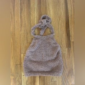 SKIMS HALTER COZY TOP